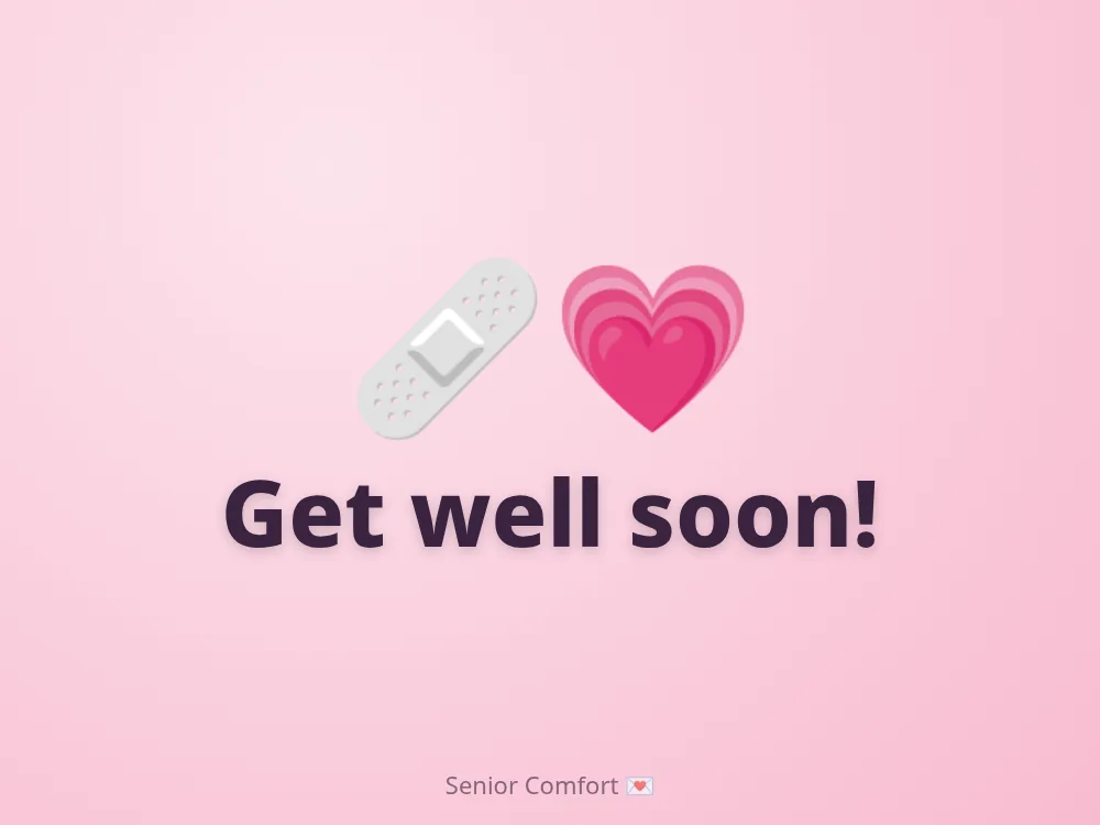 Get well soon!