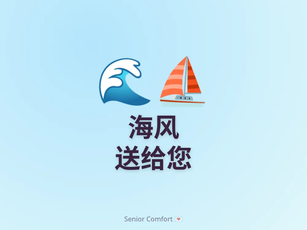 海风 送给您